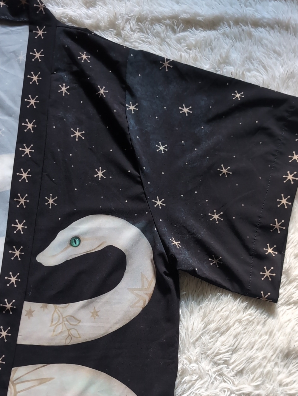 🔴SALE! Blackmilk The Snake and The Boy Kimono Style Flowy Witchy Gothic Robe - Picture 6 of 16